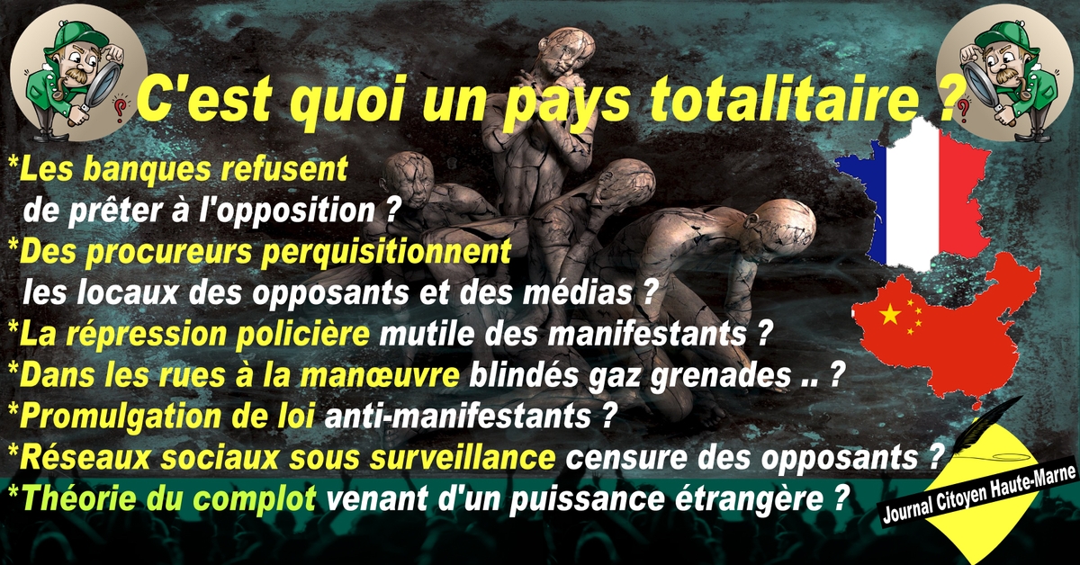 Flash info Journal citoyen de Haute Marne En France en Haute Marne cest quoi une dictature