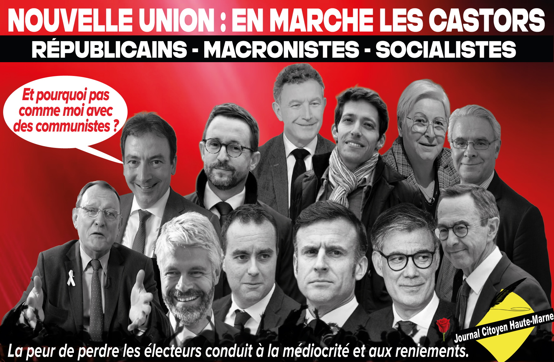 En Haute Marne et en France la nouvelle Union Républicains Macronistes Socialiste