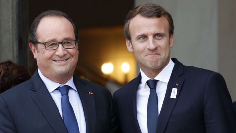 Hollande Macron un président de gauche qui penche à droite