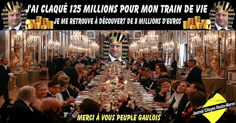 Macron le Pharaon de lElysee