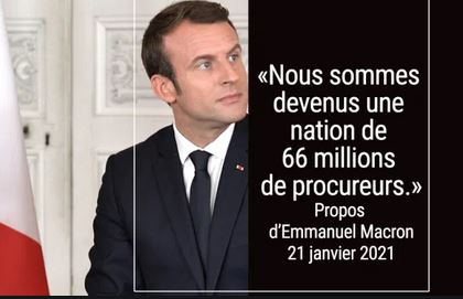 Macron les français 66 millions de procureurs