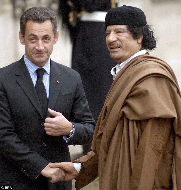 Sarkozy Kadhafi la démocratie a des secret que la démocratie ignore lire le journal citoyen de Haute Marne