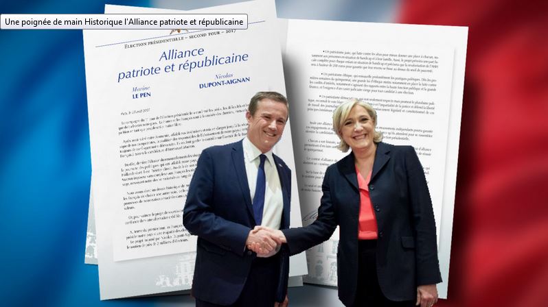 alliance patriote et republicaine Marine Le Pen Nicolas Dupont Aignan élection présidentielle 2017 second tour en Haute Marne ICI